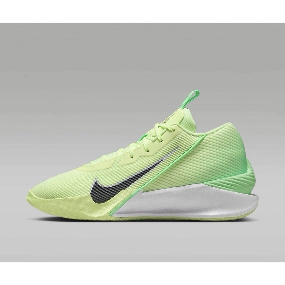 *NEW* Men's Size 12 Nike GT Jump Academy Basketball Volt Green White FV5524-700 - Picture 2 of 9